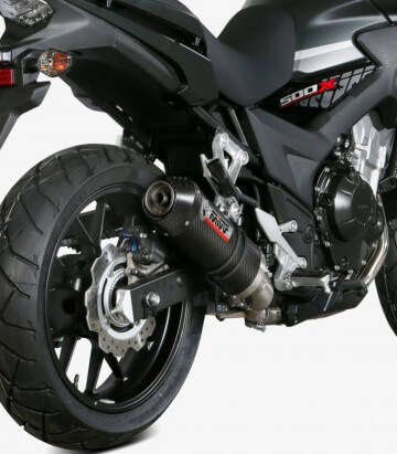 Auspuff MIVV Oval Carbon für Honda CB 500 X (17-22) H.067.L3C