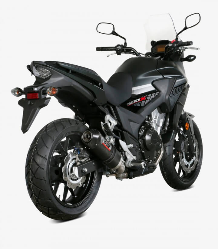 Auspuff MIVV Oval Carbon für Honda CB 500 X (17-22) H.067.L3C