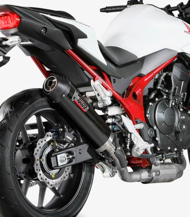 Auspuff MIVV Oval Carbon für Honda CB750 Hornet (23-26) H.085.L3C
