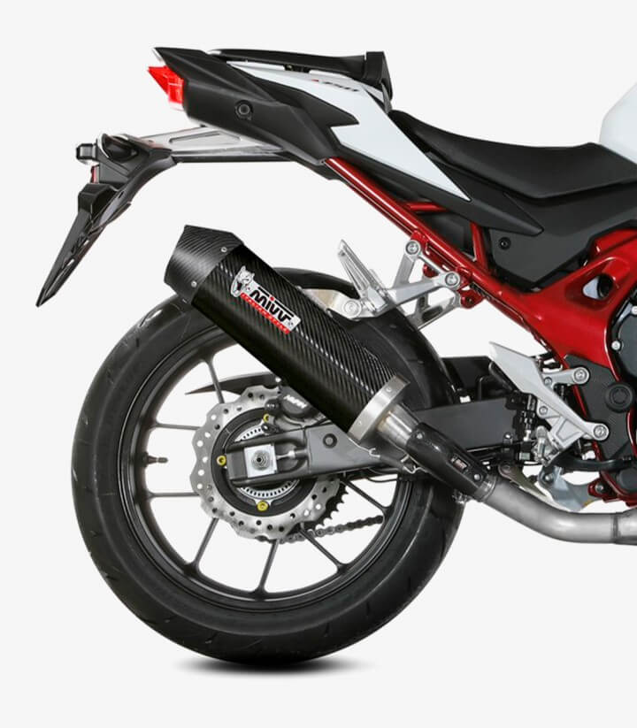 Escape MIVV Oval Carbono para Honda CB 750 Hornet (23-25) H.085.L3C 