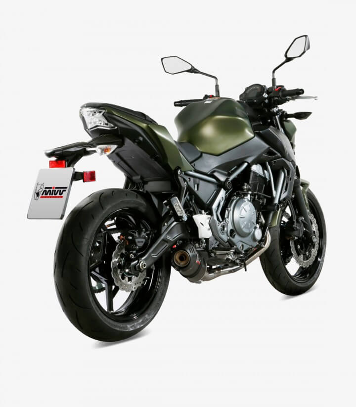 Auspuff MIVV Oval Carbon für Kawasaki Ninja 650, Vulcan S, Z 650 (17-23) K.044.L3C