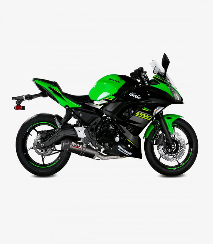 Auspuff MIVV Oval Carbon für Kawasaki Ninja 650, Vulcan S, Z 650 (17-23) K.044.L3C