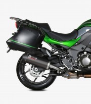 MIVV Oval Exhaust Carbon for Kawasaki Versys 1000 / S / SE (19-25) K.049.LEC