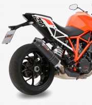 MIVV Oval Exhaust Carbon for KTM 1290 Super Duke (14-19) KT.014.L3C
