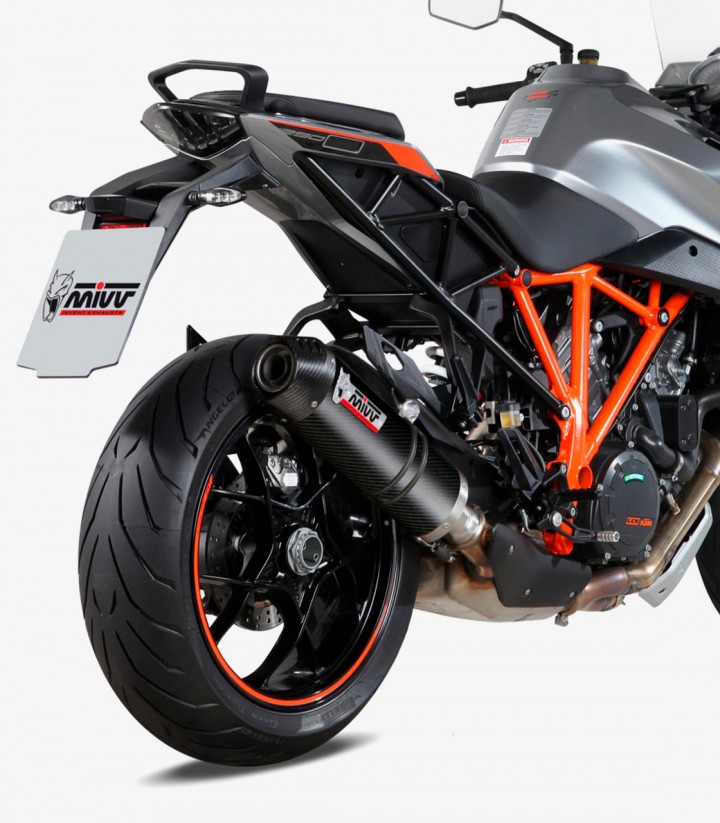 Escape MIVV Oval Carbono para KTM 1290 Super Duke GT (16-25) KT.018.L3C 