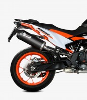 MIVV Oval Exhaust Carbon for KTM 790 / 890 Adventure / R / S / SMT (19-25) KT.021.LEC