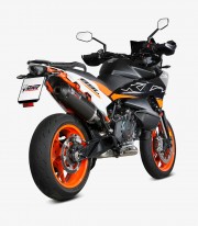 MIVV Oval Exhaust Carbon for KTM 790 / 890 Adventure / R / S / SMT (19-25) KT.021.LEC