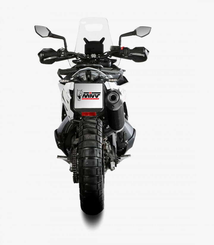Escape MIVV Oval Carbono para KTM 790 / 890 Adventure / R / S / SMT (19-25) KT.021.LEC 