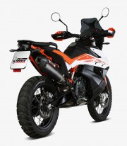 MIVV Oval Exhaust Carbon for KTM 790 / 890 Adventure / R / S / SMT (19-25) KT.021.LEC