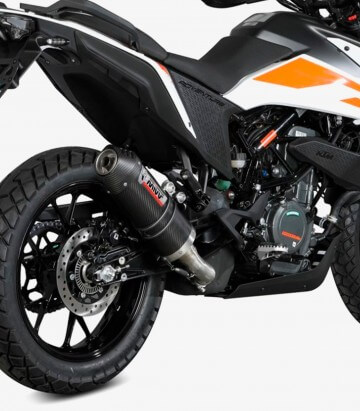 Auspuff MIVV Oval Carbon für KTM 390 Adventure (20-24) KT.024.L3C