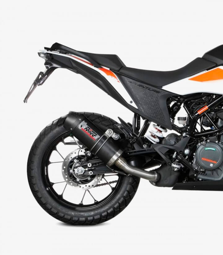 Auspuff MIVV Oval Carbon für KTM 390 Adventure (20-24) KT.024.L3C