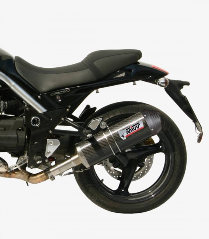 Escape MIVV Oval Carbono para Moto Guzzi Griso 850 / 1100 / 1200 8V (06-16) M.005.LEC 