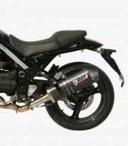 MIVV Oval Exhaust Carbon for Moto Guzzi Griso 850 / 1100 / 1200 8V (06-16) M.005.LEC