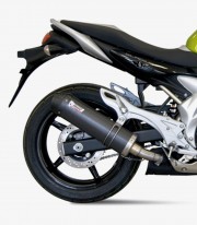 MIVV Oval Exhaust Carbon for Suzuki Gladius / SFV 400 (09-15) S.035.L3C