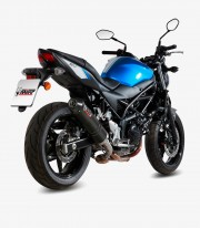 MIVV Oval Exhaust Carbon for Suzuki SV 650 / S / X (16-25) S.045.L3C