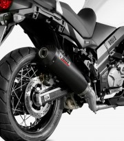 Escape MIVV Oval Carbono para Suzuki V-Strom 650 / XT (17-25) S.049.LEC 
