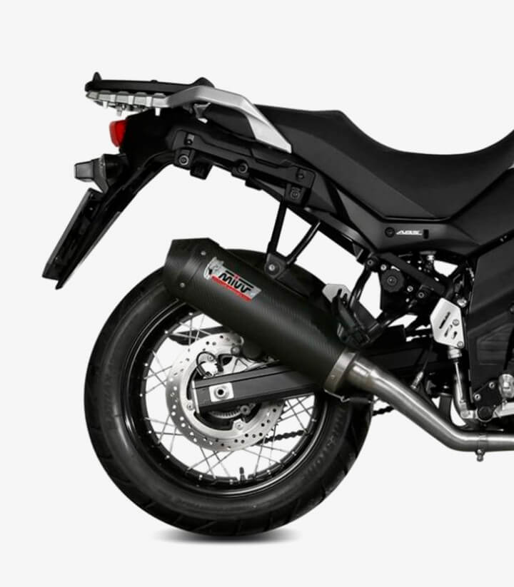 Auspuff MIVV Oval Carbon für Suzuki V-Strom 1000/650 (17-25) S.049.LEC