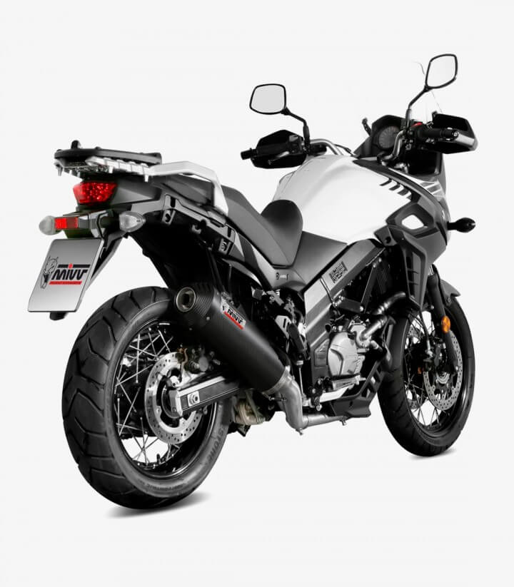 Auspuff MIVV Oval Carbon für Suzuki V-Strom 1000/650 (17-25) S.049.LEC