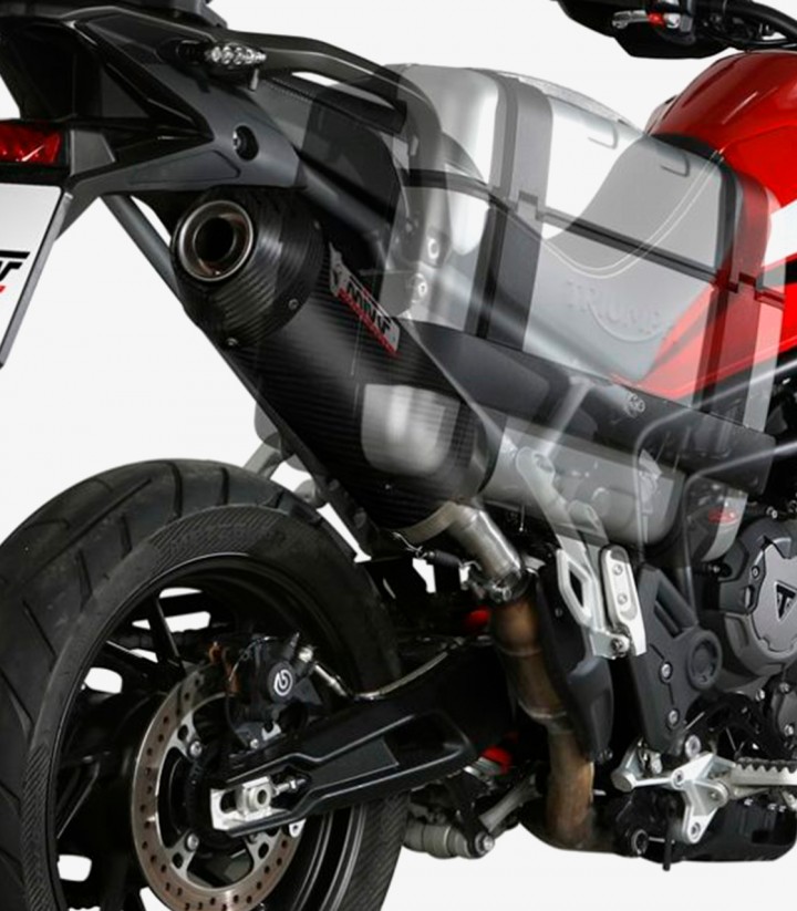 Escape MIVV Oval Carbono para Triumph Tiger 900 (21-25) T.018.LEC 