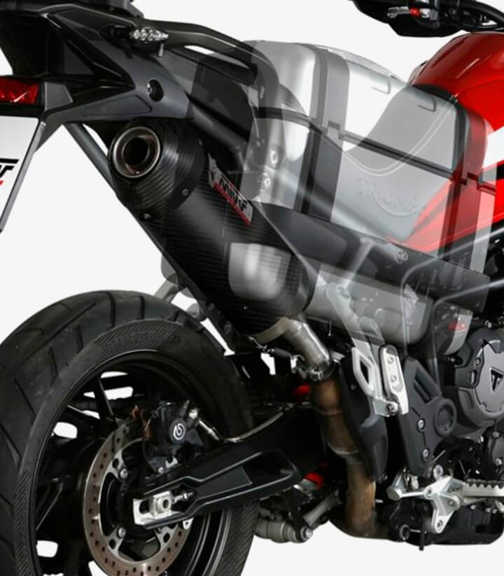 Escape MIVV Oval Carbono para Triumph Tiger 900 (21-25) T.018.LEC 