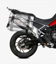 MIVV Oval Exhaust Carbon for Triumph Tiger 900 (21-25) T.018.LEC