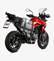 MIVV Oval Exhaust Carbon for Triumph Tiger 900 (21-25) T.018.LEC