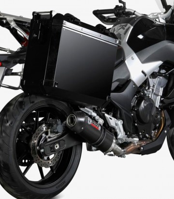 MIVV Oval Exhaust Carbon for VOGE VALICO 500 DS / DSX (21-24) VO.001.L3C