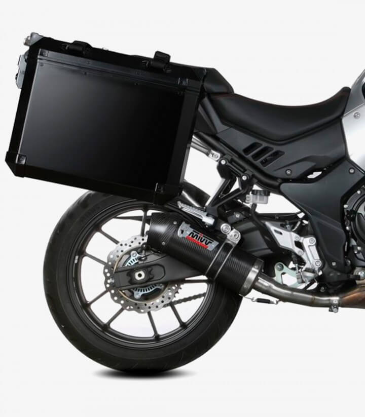 Escape MIVV Oval Carbono para VOGE VALICO 500 DS / DSX (21-24) VO.001.L3C 