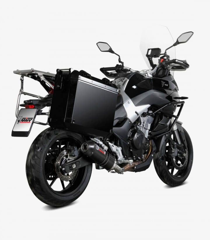 Escape MIVV Oval Carbono para VOGE VALICO 500 DS / DSX (21-24) VO.001.L3C 