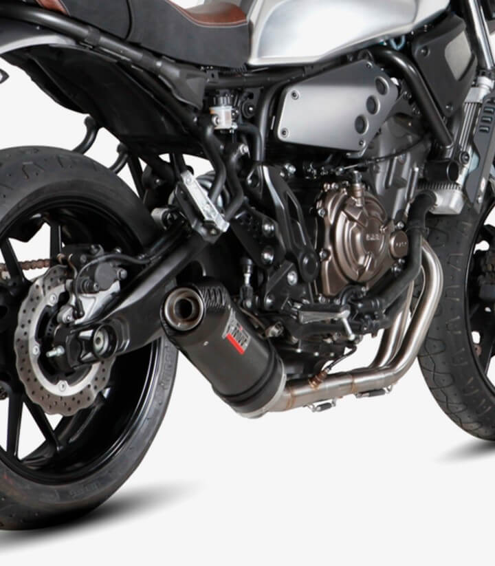 Escape MIVV Oval Carbono para Yamaha XSR 700 (16-21) Y.053.L3C 
