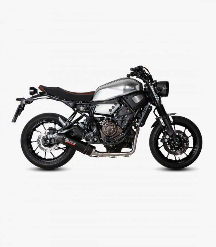 MIVV Oval Exhaust Carbon for Yamaha XSR 700 (16-21) Y.053.L3C