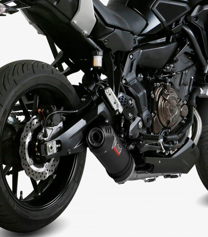 MIVV Oval Exhaust Carbon for Yamaha Tracer 700 / 7 / GT (16-25) Y.058.L3C