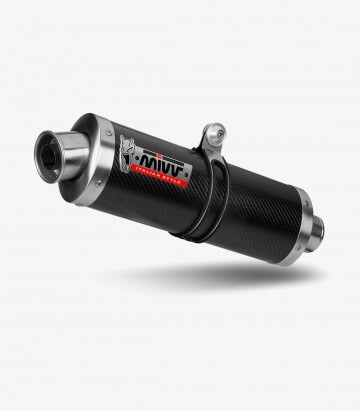 Auspuff MIVV Oval Carbon für Suzuki GSF 1200 Bandit (96-00) S.002.LE
