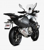MIVV Oval Exhaust Steel for CF MOTO 650 MT (21-25) CF.002.LX2
