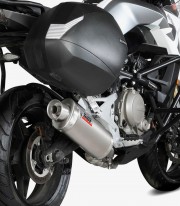 MIVV Oval Exhaust Steel for CF MOTO 650 MT (21-25) CF.002.LX2