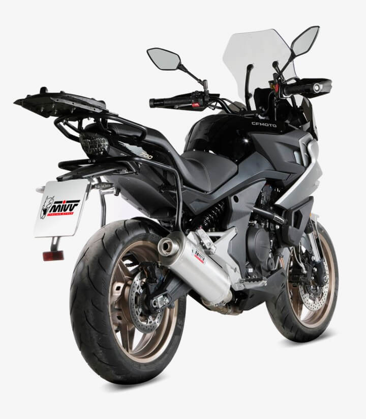 Escape MIVV Oval Acero para CF MOTO 650 MT (21-25) CF.002.LX2 