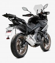 MIVV Oval Exhaust Steel for CF MOTO 650 MT (21-25) CF.002.LX2