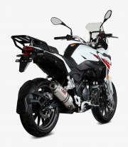 MIVV Oval Exhaust Steel for Benelli TRK 251 (19-25) E.006.LX1