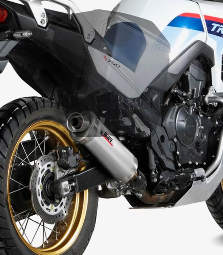 Auspuff MIVV Oval Stahl für Honda XL 750 Transalp (23-26) H.086.LX1