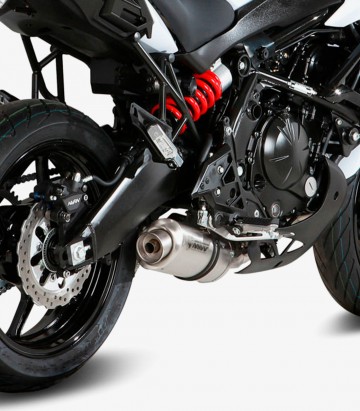 MIVV Oval Exhaust Steel for Kawasaki Versys 650 (15-21) K.041.LX1