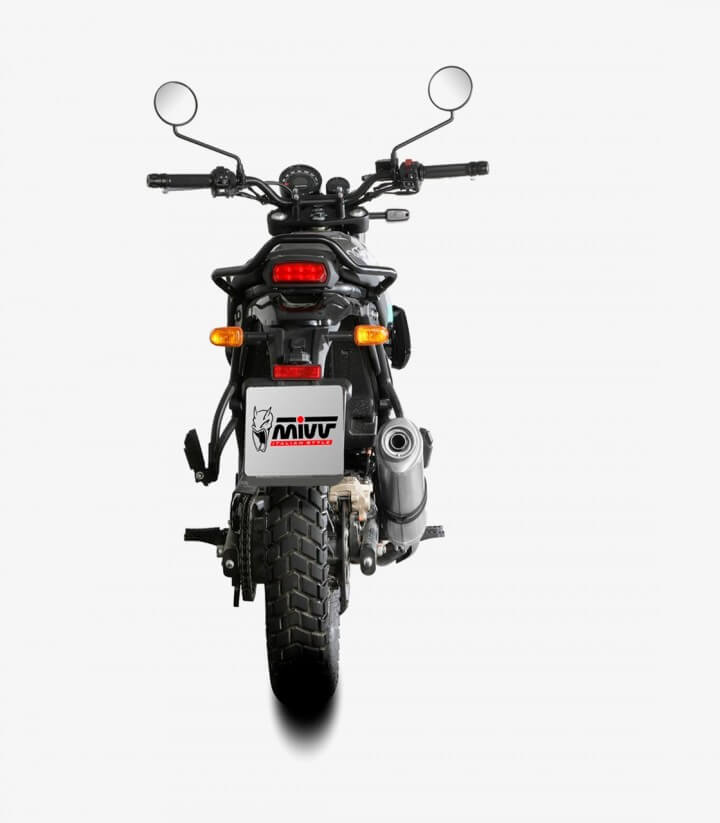 Escape MIVV Oval Acero para Royal Enfield Himalayan / Scram 411 (21-24) RE.001.LX1 