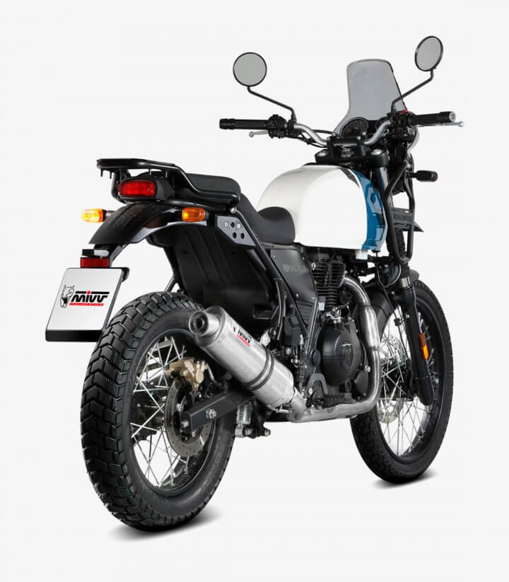 Escape MIVV Oval Acero para Royal Enfield Himalayan / Scram 411 (21-24) RE.001.LX1 