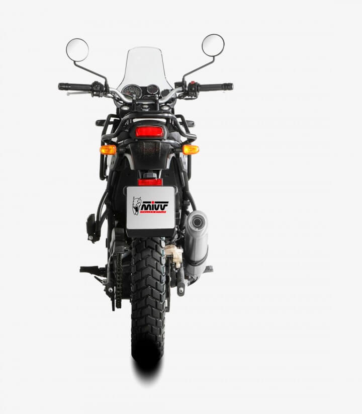 Auspuff MIVV Oval Stahl für Royal Enfield Himalayan 410 (21-23), Scram 411 (22-24) RE.001.LX1