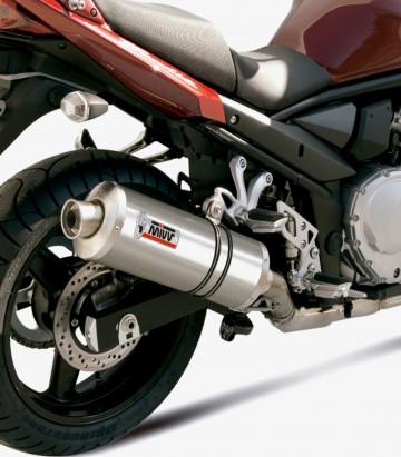MIVV Oval Exhaust Steel for Suzuki Bandit 650 / GSX 650 F (07-15) S.030.LX2