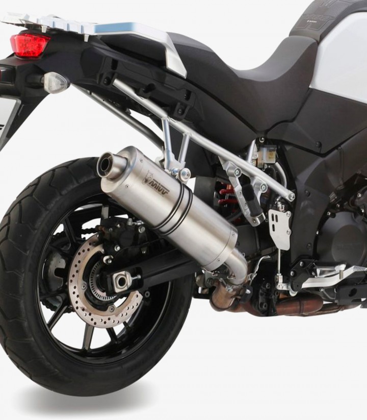 Escape MIVV Oval Acero para Suzuki V-Strom 1000 / 1050 / XT (14-25) S.042.LX2 