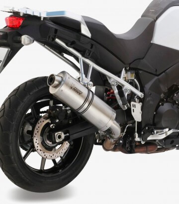 Auspuff MIVV Oval Stahl für Suzuki V-Strom 1000/1050 (14-26) S.042.LX2