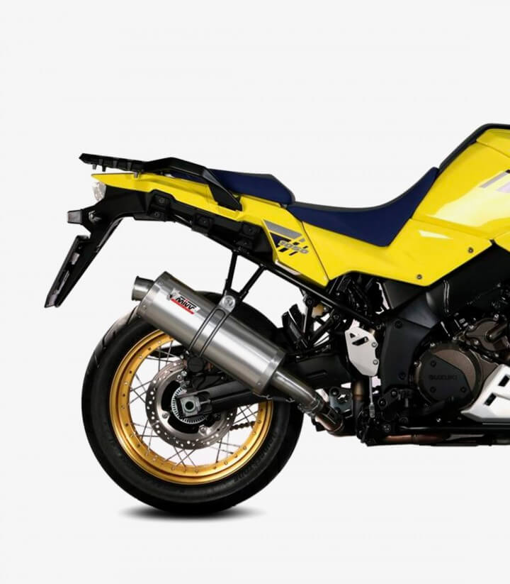 Escape MIVV Oval Acero para Suzuki V-Strom 1000 / 1050 / XT (14-25) S.042.LX2 