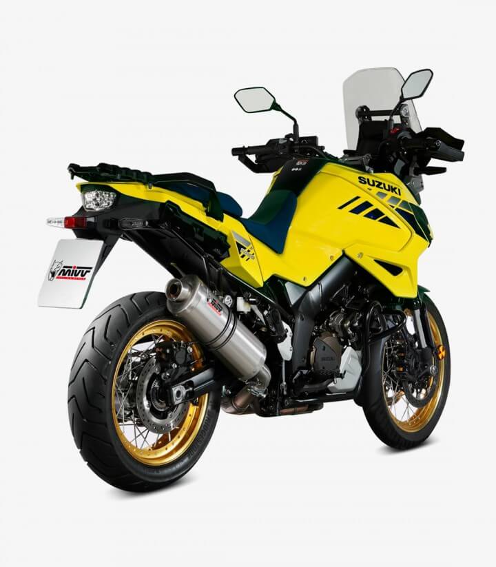 Auspuff MIVV Oval Stahl für Suzuki V-Strom 1000/1050 (14-26) S.042.LX2