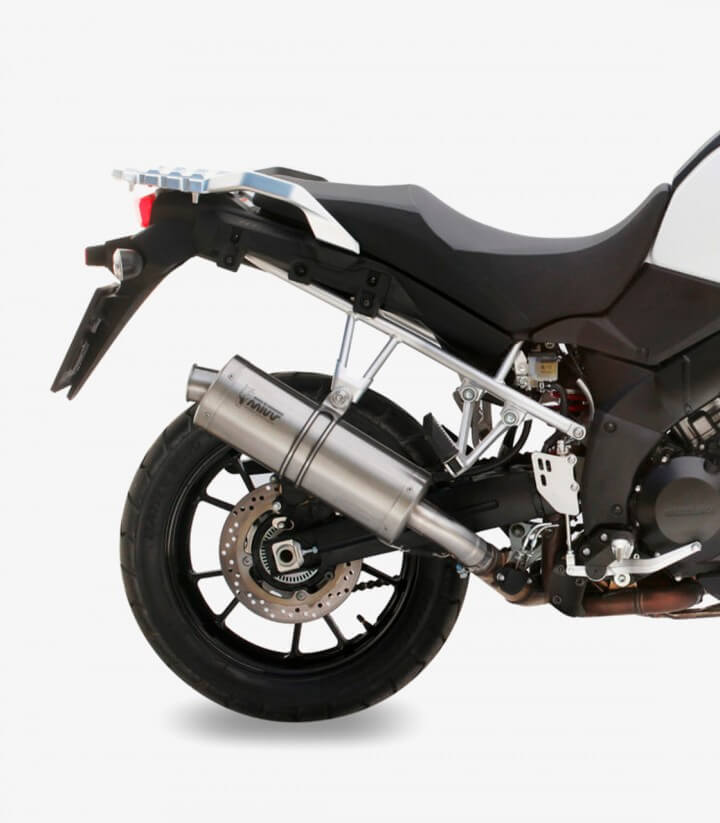 Auspuff MIVV Oval Stahl für Suzuki V-Strom 1000/1050 (14-26) S.042.LX2