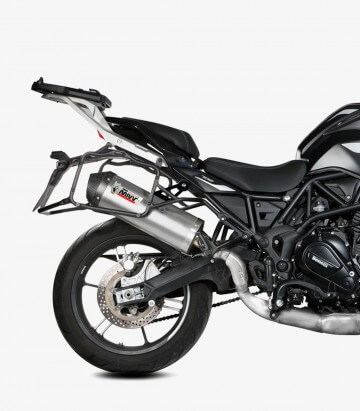 Auspuff MIVV Oval Stahl für Benelli TRK 702X (23-26) E.012.LX2C